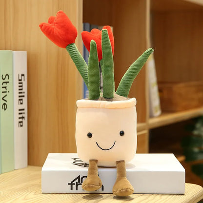 Peluche de Tulipán Sonriente