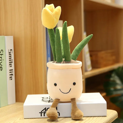 Peluche de Tulipán Sonriente