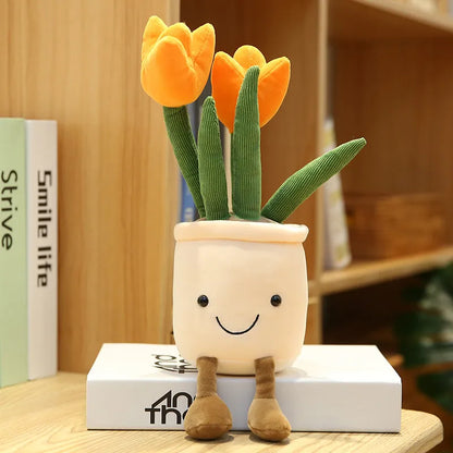 Peluche de Tulipán Sonriente