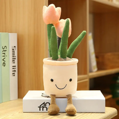 Peluche de Tulipán Sonriente
